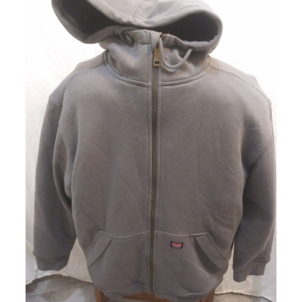 Wrangler ☆Workwear☆ Sherpa Lined Zip Hoodie – Size L/G (42–44)    ...#CW